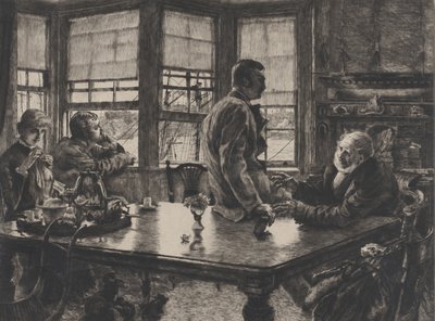 Liknelsen om den förlorade sonen: Avgången nr 1, 1882. av James Tissot