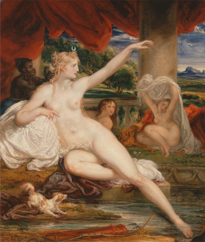 Diana vid badet av James Ward