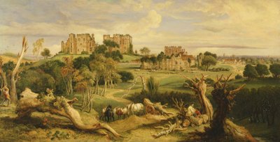 Kenilworth Castle, Warwickshire av James Ward