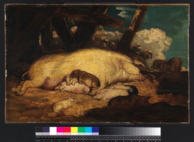 Svin, inte före 1793 av James Ward