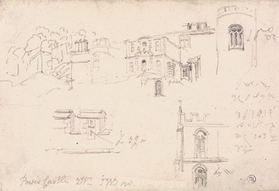 Powis slott av James Ward