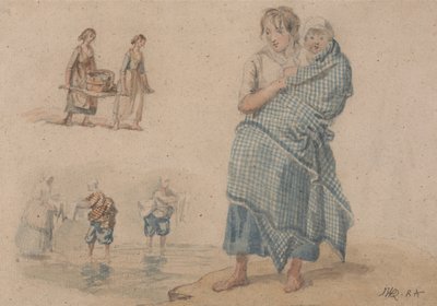 Skotska bondekvinnor av James Ward