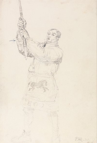 Studie av en Drayman (En studie för "Sidor - alla") av James Ward