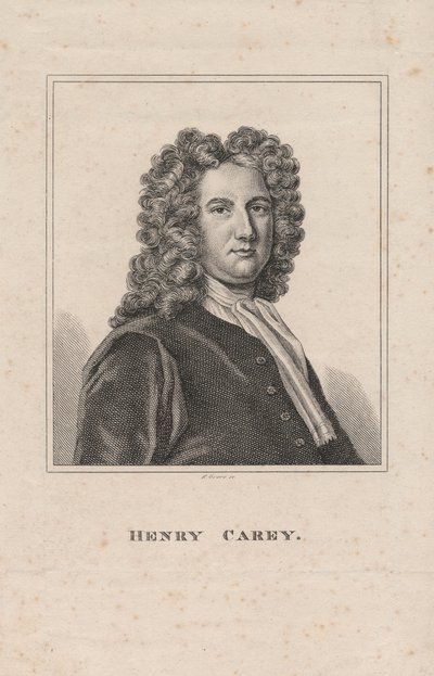 Henry Carey, graverad av R. Grave, c.1800 av James Wasdail