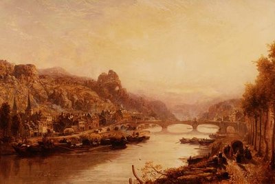 The Castle of Beauvine, Durant Belguim (s.& d. av James Webb