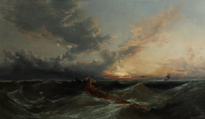 The Signal, ca 1860 (olja på duk) av James Webb