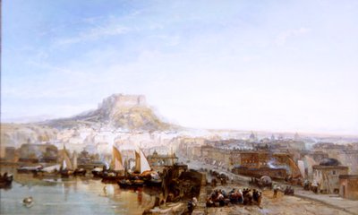 Vy över Cartagena, Spaniens östkust av James Webb