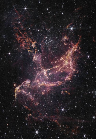 NGC 346 (NIRCam-bild) av James Webb Space Telescope (NASA)