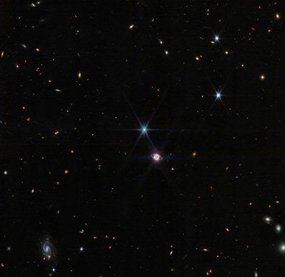 Neptune Wide Field (NIRCam) av James Webb Space Telescope (NASA)