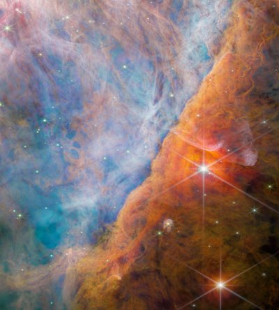 Orion Bar (NIRCam-bild) av James Webb Space Telescope (NASA)