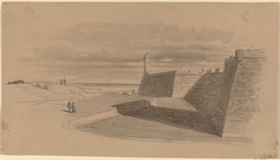 Valgrav vid Fort Marion, Florida av James Wells Champney