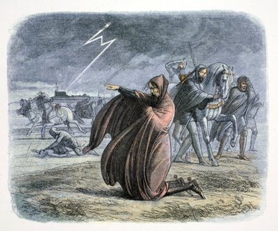 Edvard III av England lovar att han kommer att sluta fred, 1360 1864 av James William Edmund Doyle