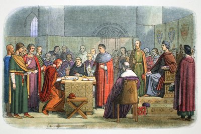 Edward I av England erkänd som suzerain av Skottland, 1290 1864 av James William Edmund Doyle