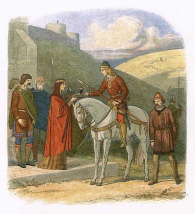 Edward mördad på Corfe av James William Edmund Doyle