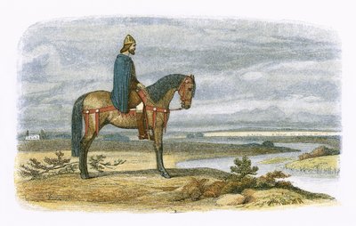 Kung Alfred planerar infångandet av den danska flottan av James William Edmund Doyle