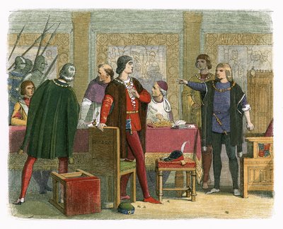 Richard beordrar arrestering av Hastings av James William Edmund Doyle