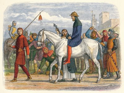 Thomas, jarl av Lancaster, ledde till avrättning, 1322 1864 av James William Edmund Doyle