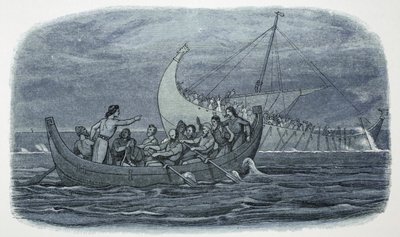 Vraket av det vita skeppet, Frankrike, 1120 1864 av James William Edmund Doyle