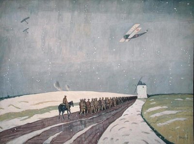 Kanadensare i snön av James Wilson Morrice