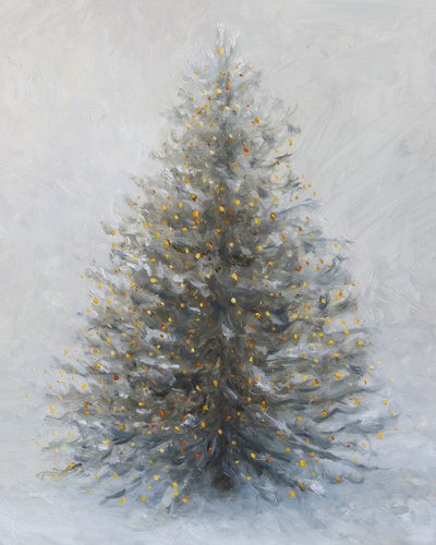 Snöig julstämning av James Zamora