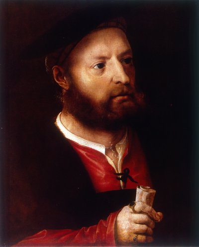 Porträtt av en man (målning) av Jan (c.1472 c.1533) Gossaert
