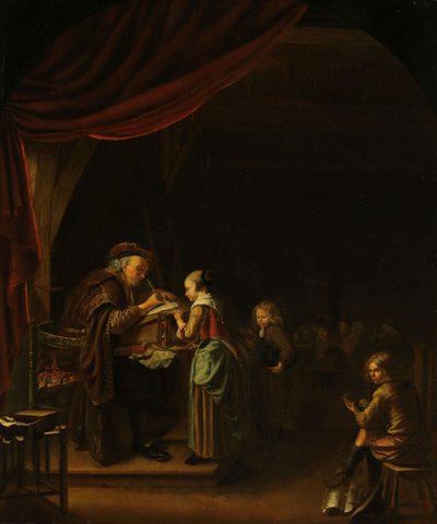 Skolmästaren av Jan Adriansz van Staveren