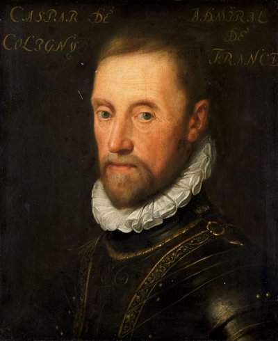 Porträtt av Gaspard de Coligny av Jan Anthonisz. van Ravesteyn