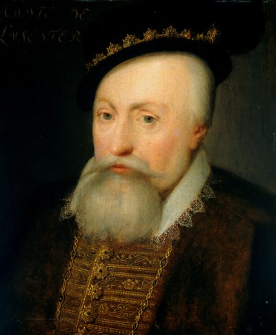 Porträtt av Robert Dudley av Jan Anthonisz. van Ravesteyn