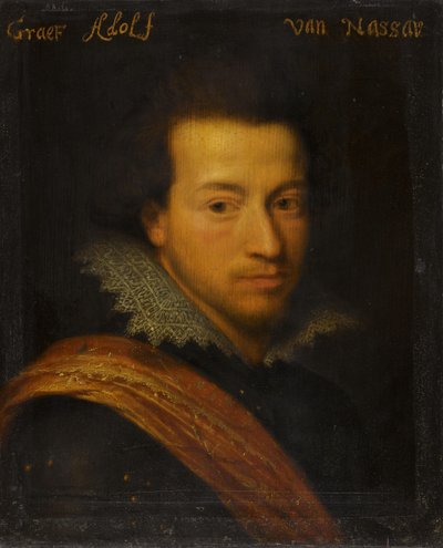 Porträtt av Adolf, greve av Nassau-Siegen av Jan Antonisz van Ravesteyn (workshop of)