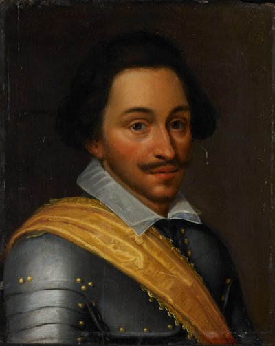 Porträtt av Philips, greve av Nassau av Jan Antonisz van Ravesteyn (workshop of)
