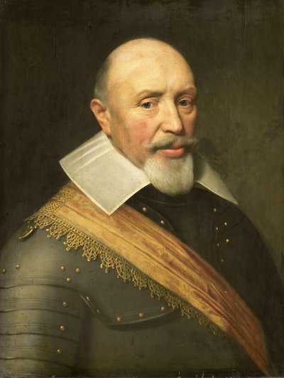 Porträtt av en officer av Jan Antonisz van Ravesteyn