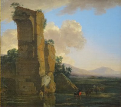 Italienskt landskap av Jan Asselijn