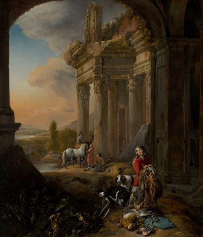 Efter jakten Na de jacht (Efter jakten) av Jan Baptist Weenix