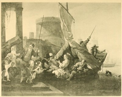 Nöjesbåtar av Jan Baptist Weenix