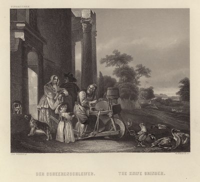 Knivslipen av Jan Baptist Weenix