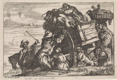 De killar Olika genrescen (serietitel) av Jan Baptist de Wael