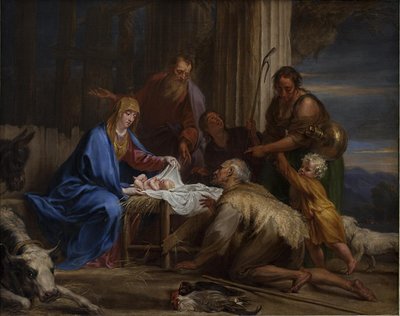Tillbedjan av herdarna av Jan Boeckhorst