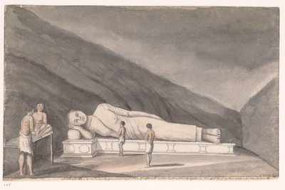 Adams Berg (Mulkirigala), liggande Buddha av Jan Brandes (signed by artist)