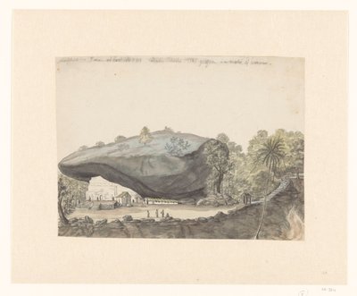 Islamic Rock Sanctuary of Kuragala på Ceylon av Jan Brandes