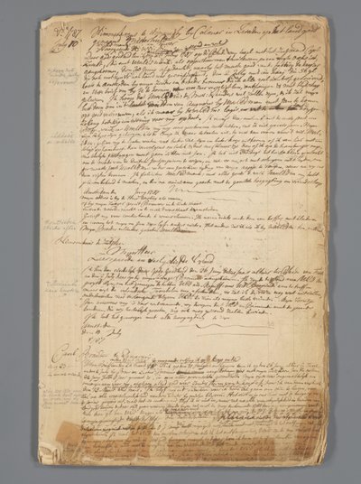 Anteckningsbok Jan Brandes (1743-1808), 1787-1790. av Jan Brandes