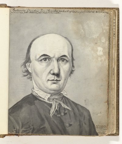 Självporträtt Jan Brandes av Jan Brandes