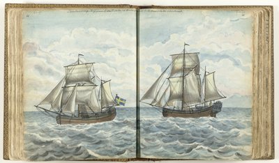 Svensk brig till sjöss av Jan Brandes