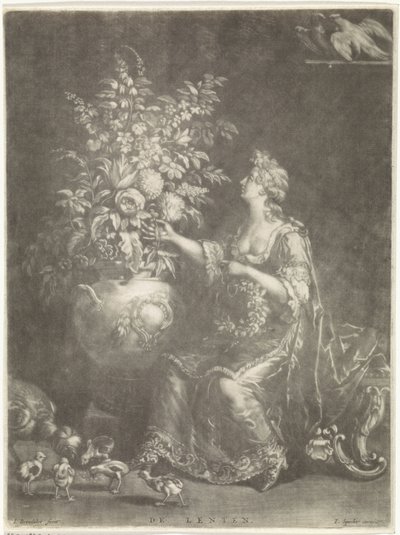 Vår The Springs (titel på objekt) The Four Seasons (serietitel) av Jan Broedelet