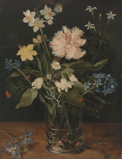 Stilleben med blommor i ett glas Stilleben med blommor i ett glas av Jan Brueghel (I)