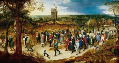 Bröllopsprocessen Bröllopsprocessen. av Jan Brueghel the Elder