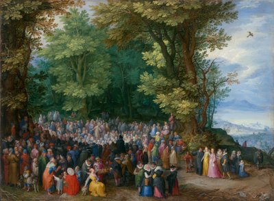 Bergspredikan av Jan Brueghel the Elder