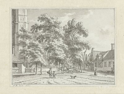 Ansikte på Serooskerke av Jan Bulthuis