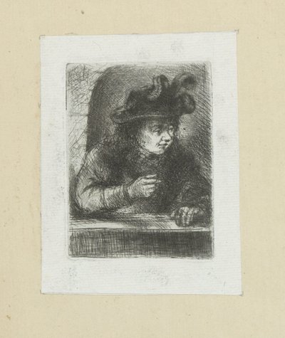Man vid räcke The Compleat Work of Etchings av John Chalon / Oeuvre Complette des Eaux Fortes av Jean Chalon (serietitel) av Jan Chalon