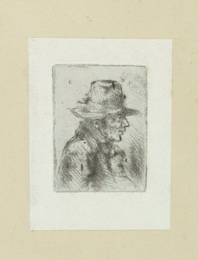 Man sätter hög hoed, till rätt The Compleat Work of Etchings av John Chalon / Oeuvre Complette des Eaux Fortes av Jean Chalon (serietitel) av Jan Chalon