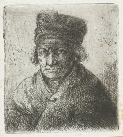 Man med hatt av Jan Chalon